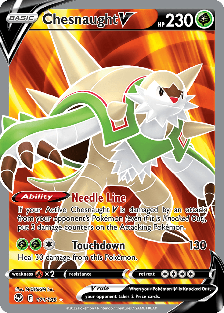Chesnaught V Silver Tempest