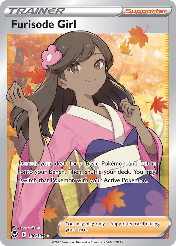 Furisode Girl Silver Tempest
