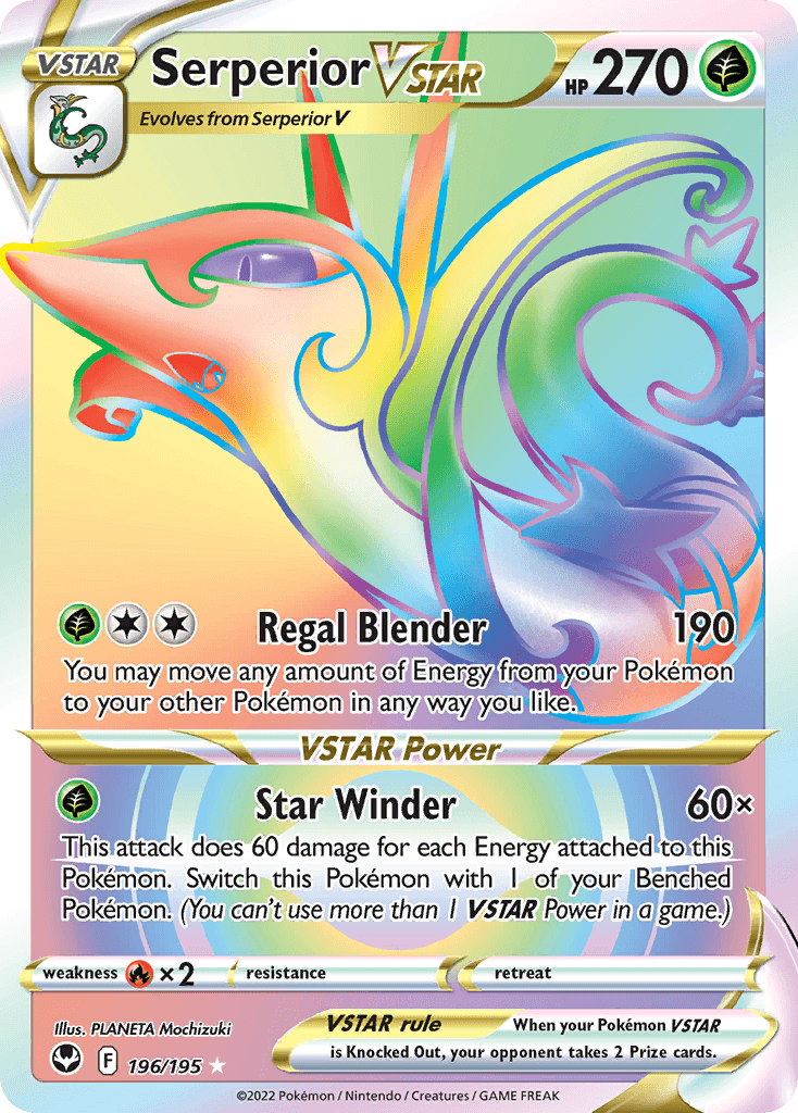 Serperior VSTAR Silver Tempest