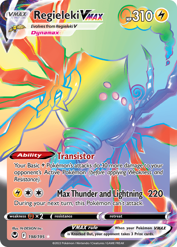 Regieleki VMAX Silver Tempest