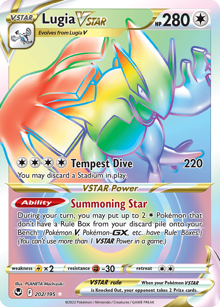 Lugia VSTAR Silver Tempest