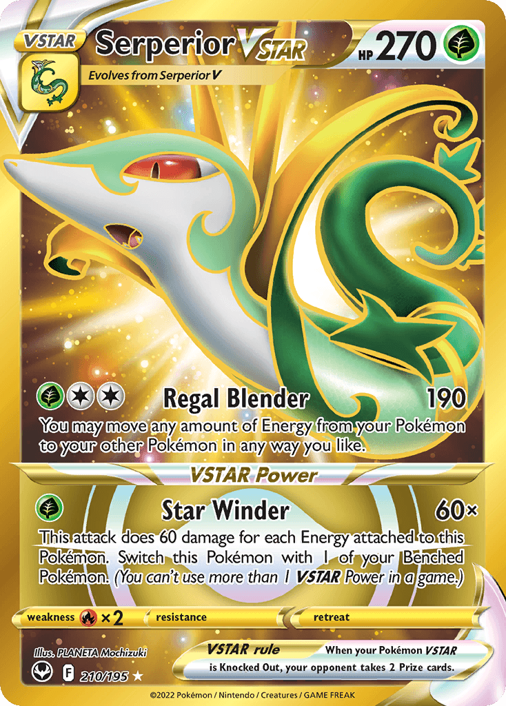 Serperior VSTAR Silver Tempest