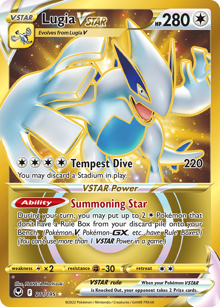 Lugia VSTAR Silver Tempest