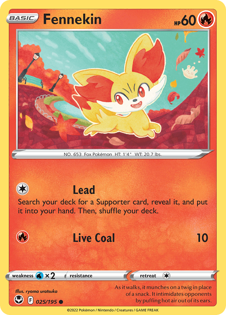 Fennekin Silver Tempest