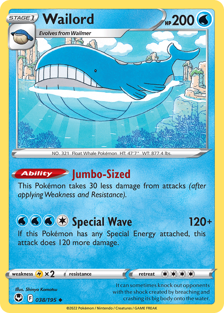 Wailord Silver Tempest