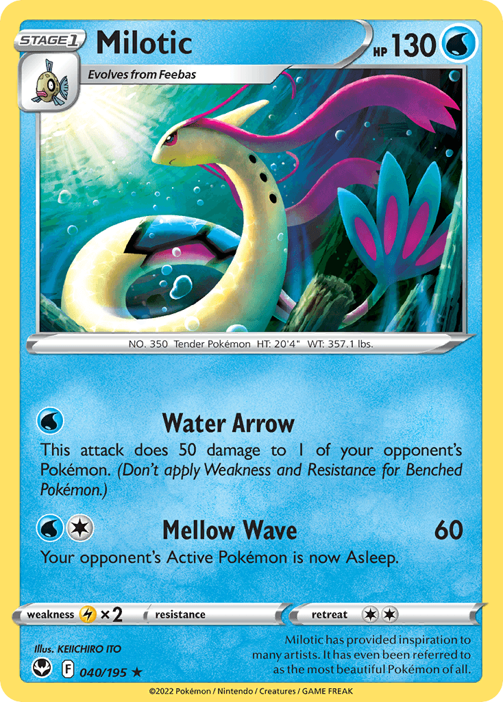 Milotic Silver Tempest