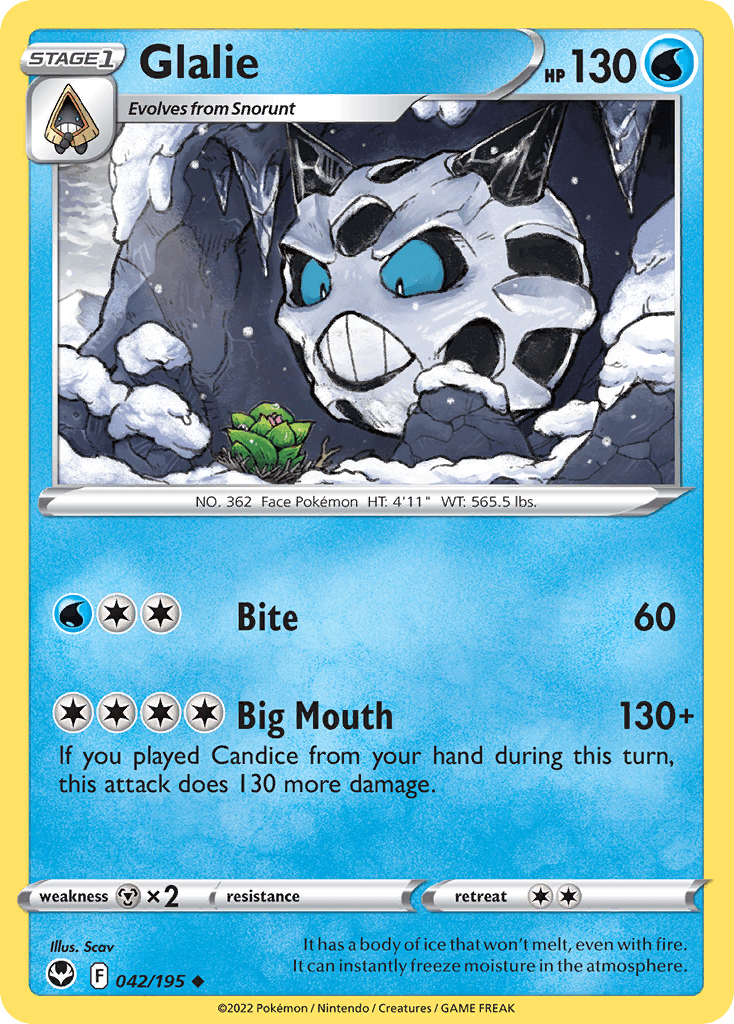 Glalie Silver Tempest