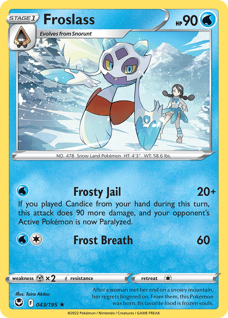 Froslass Silver Tempest