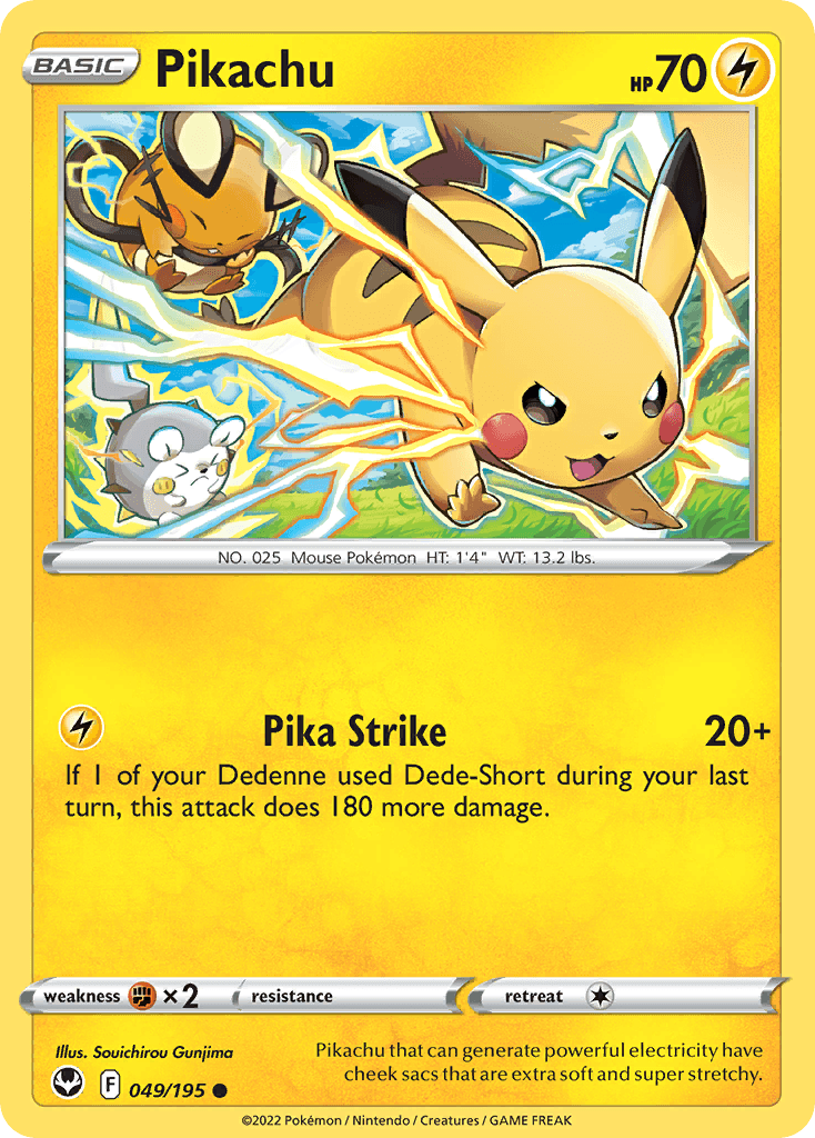 Pikachu Silver Tempest