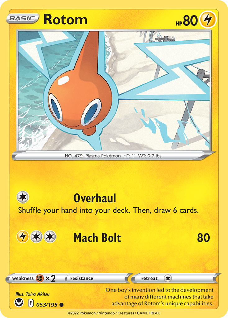 Rotom Silver Tempest