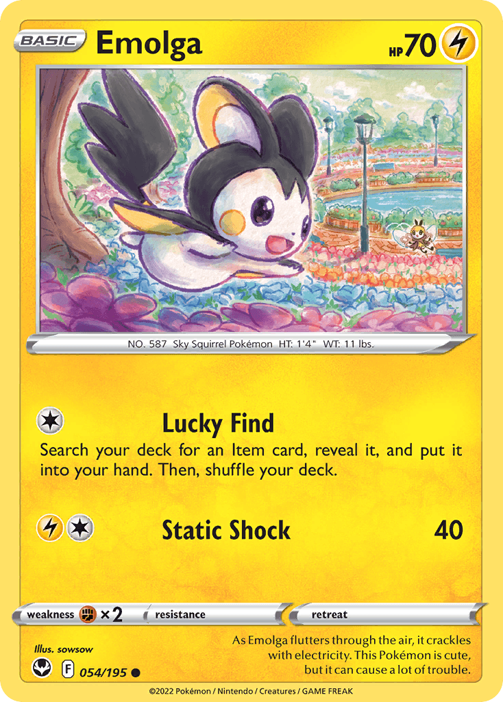 Emolga Silver Tempest