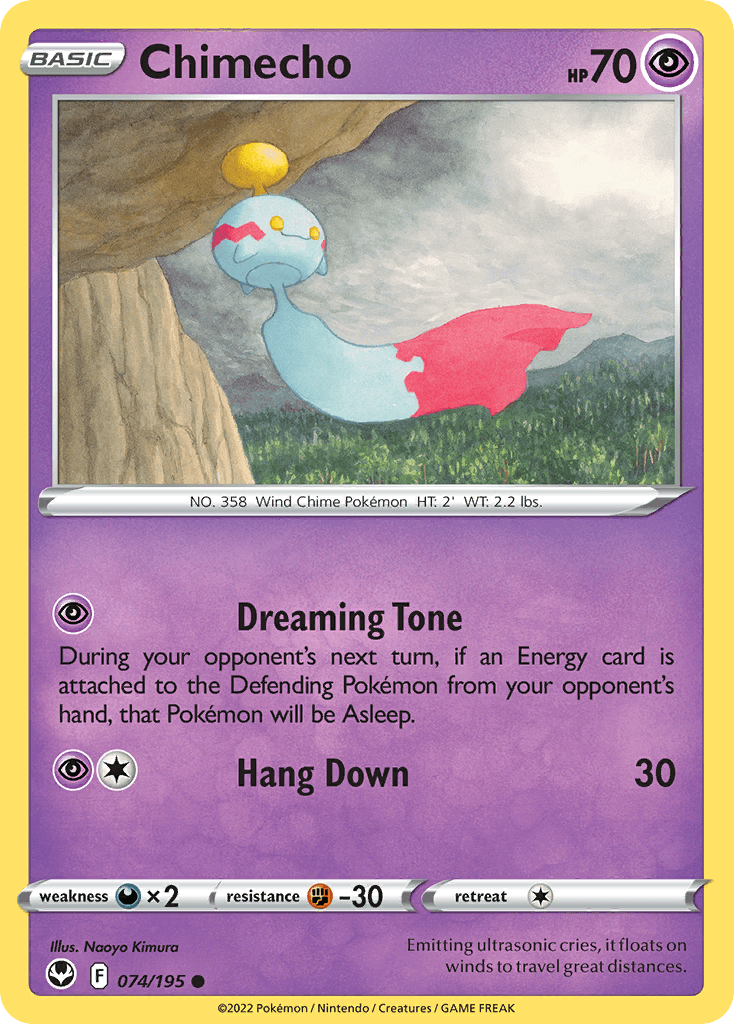 Chimecho Silver Tempest