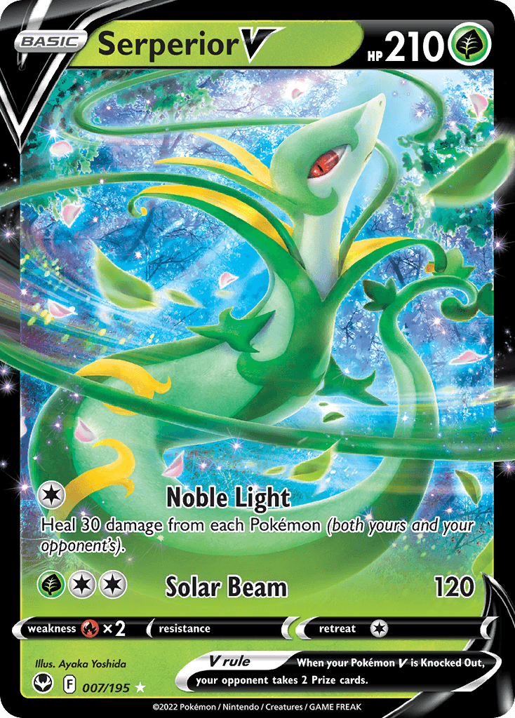 Serperior V Silver Tempest