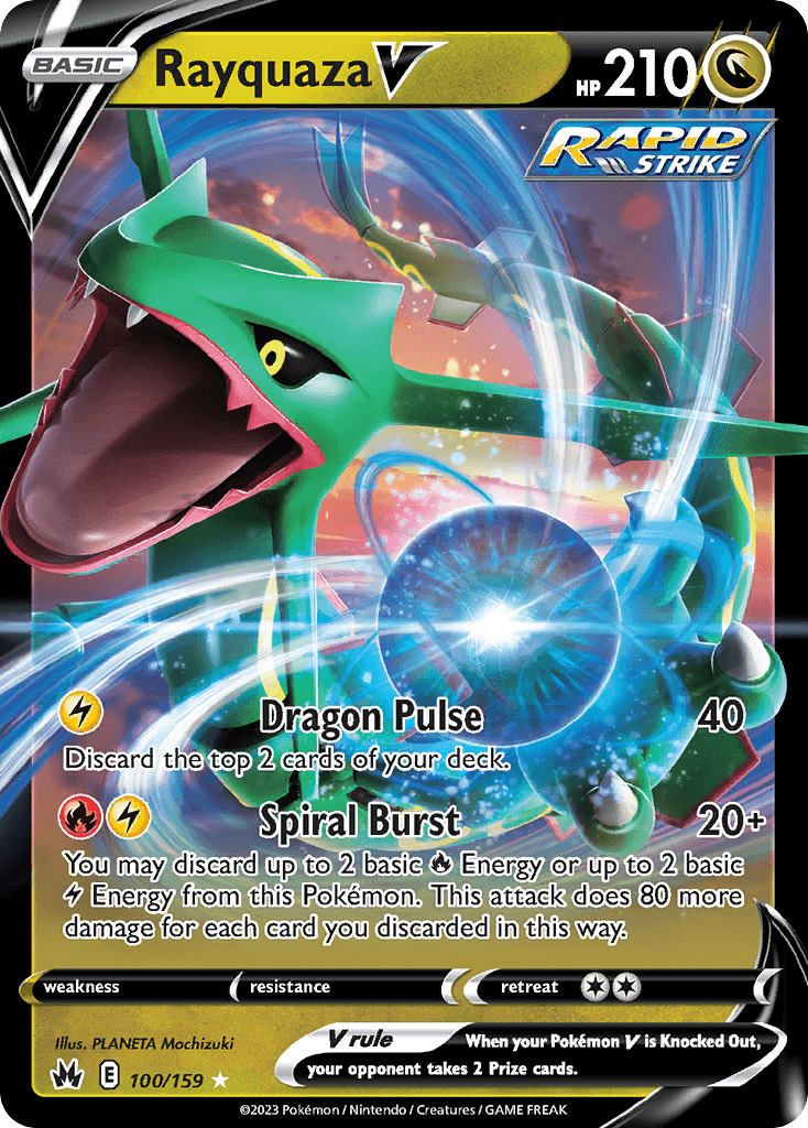 Rayquaza V Crown Zenith