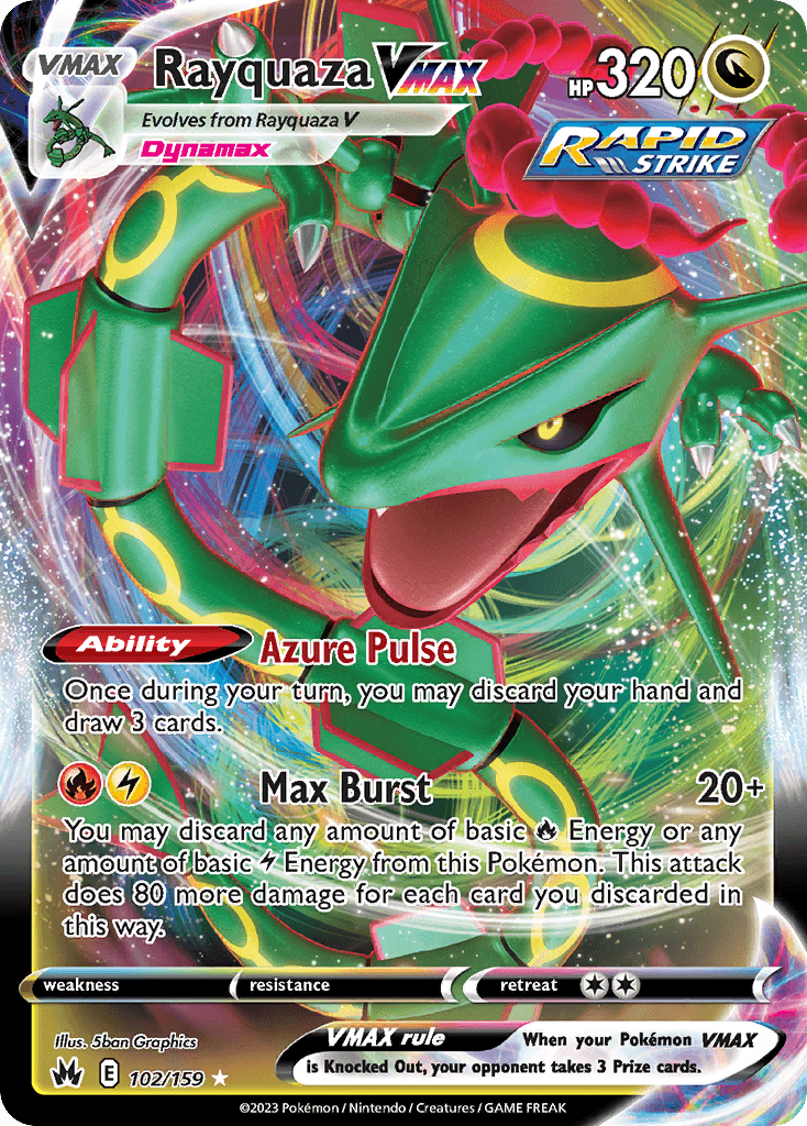 Rayquaza VMAX Crown Zenith