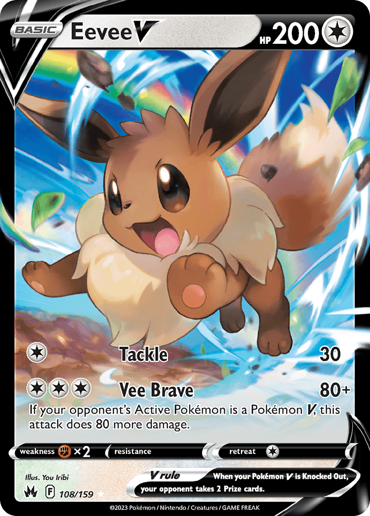 Eevee V Crown Zenith