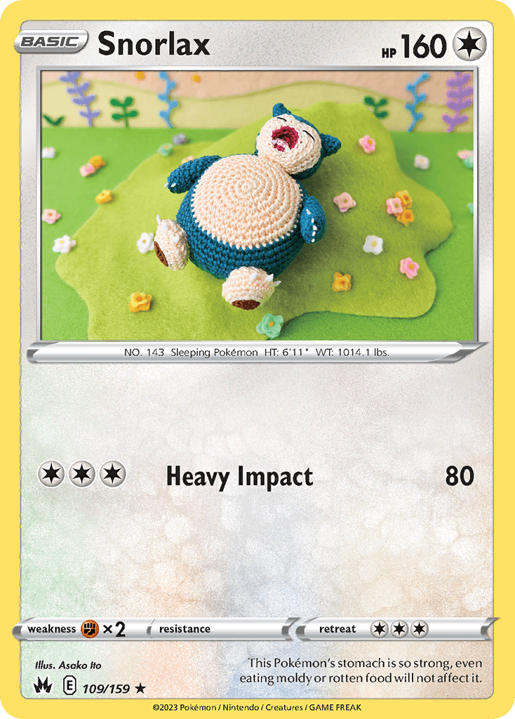 Snorlax Crown Zenith