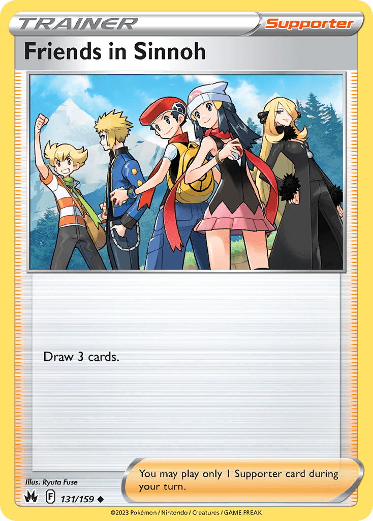 Friends in Sinnoh Crown Zenith