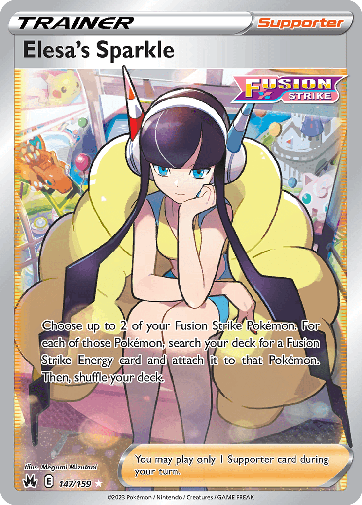 Elesa's Sparkle Crown Zenith