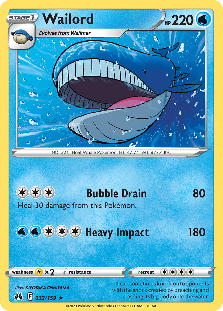Wailord Crown Zenith
