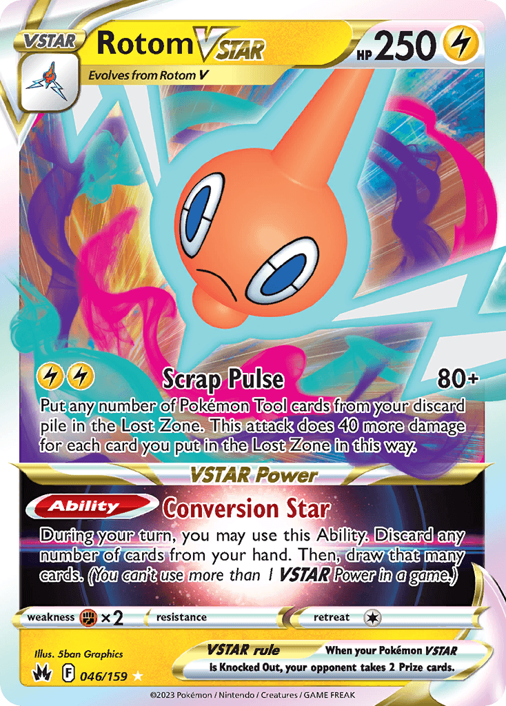 Rotom VSTAR Crown Zenith