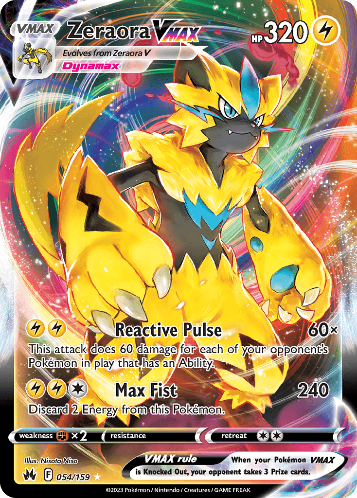 Zeraora VMAX Crown Zenith
