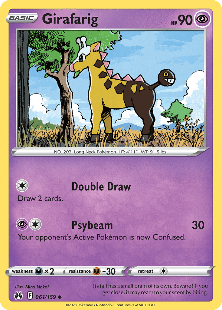 Girafarig Crown Zenith
