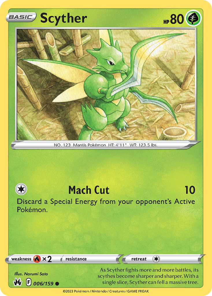 Scyther Crown Zenith