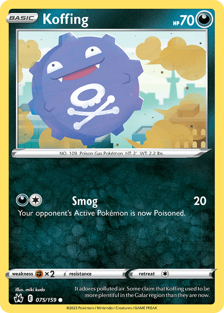 Koffing Crown Zenith