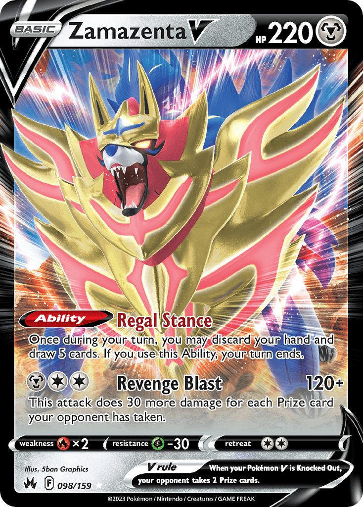 Zamazenta V Crown Zenith