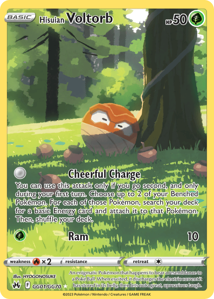Hisuian Voltorb Crown Zenith Galarian Gallery