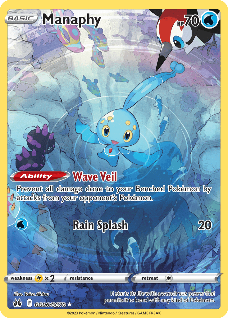 Manaphy Crown Zenith Galarian Gallery