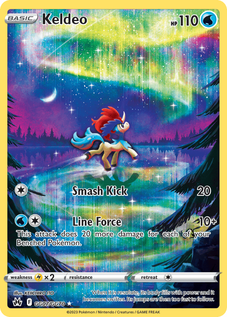 Keldeo Crown Zenith Galarian Gallery