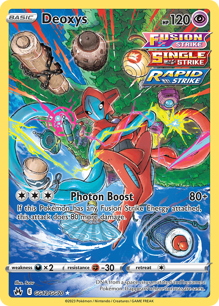 Deoxys Crown Zenith Galarian Gallery
