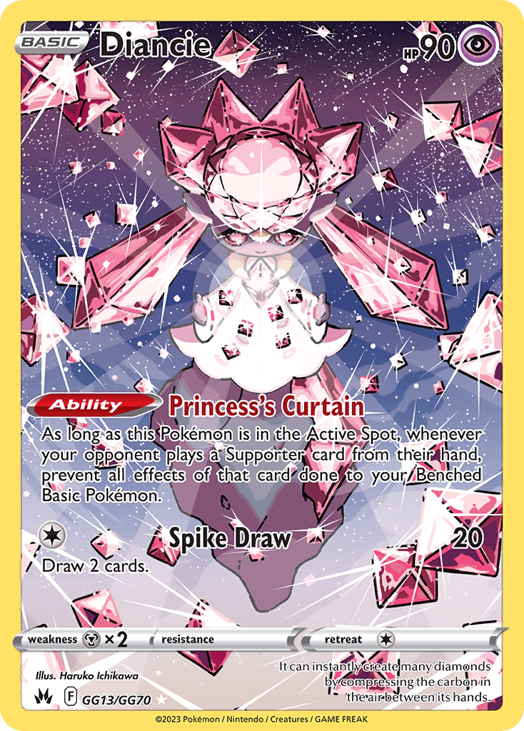 Diancie Crown Zenith Galarian Gallery