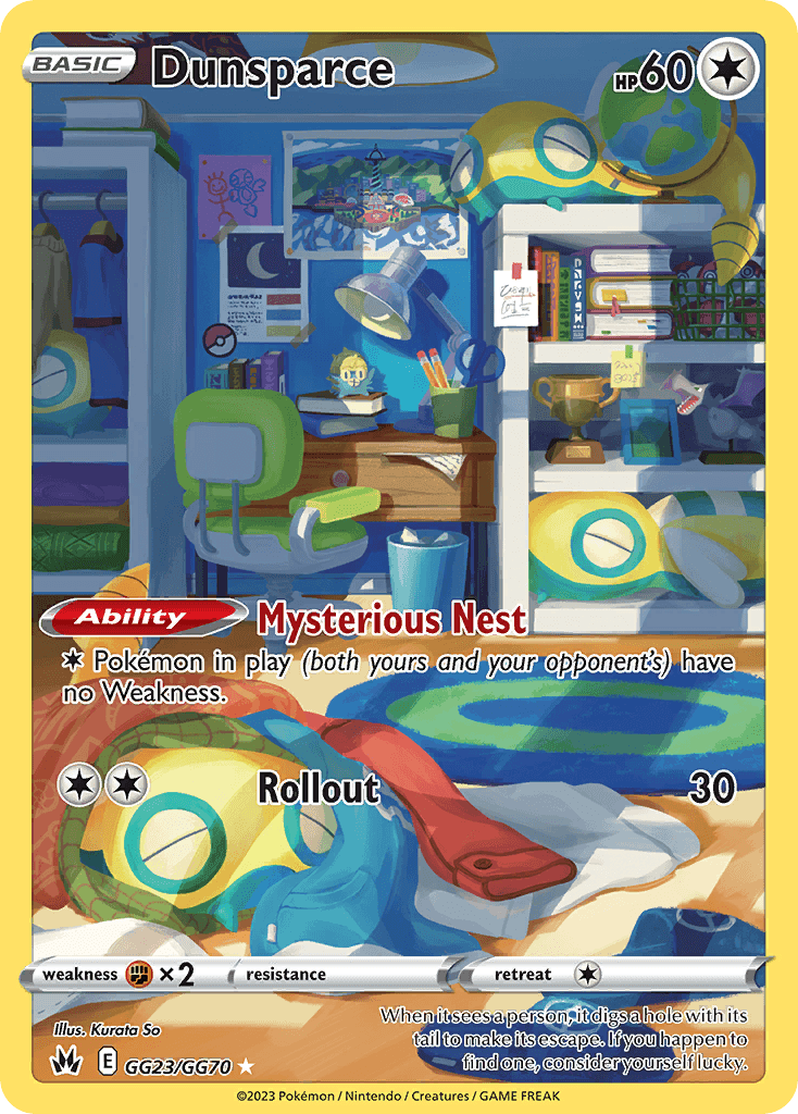 Dunsparce Crown Zenith Galarian Gallery