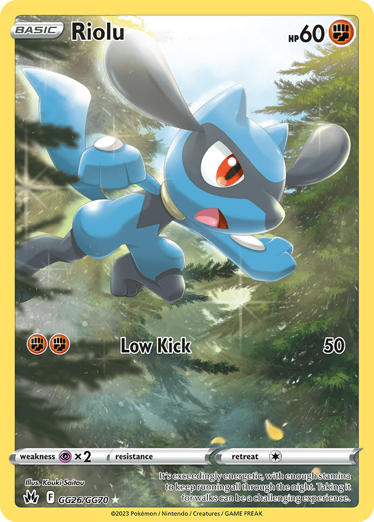 Riolu Crown Zenith Galarian Gallery