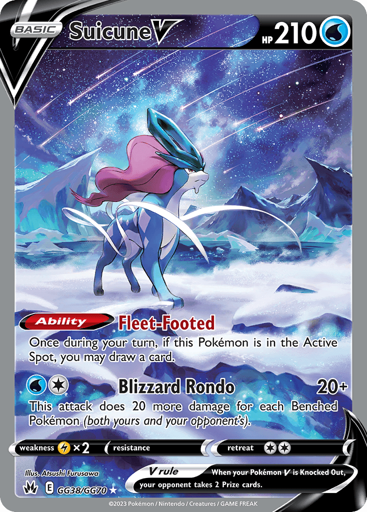Suicune V Crown Zenith Galarian Gallery