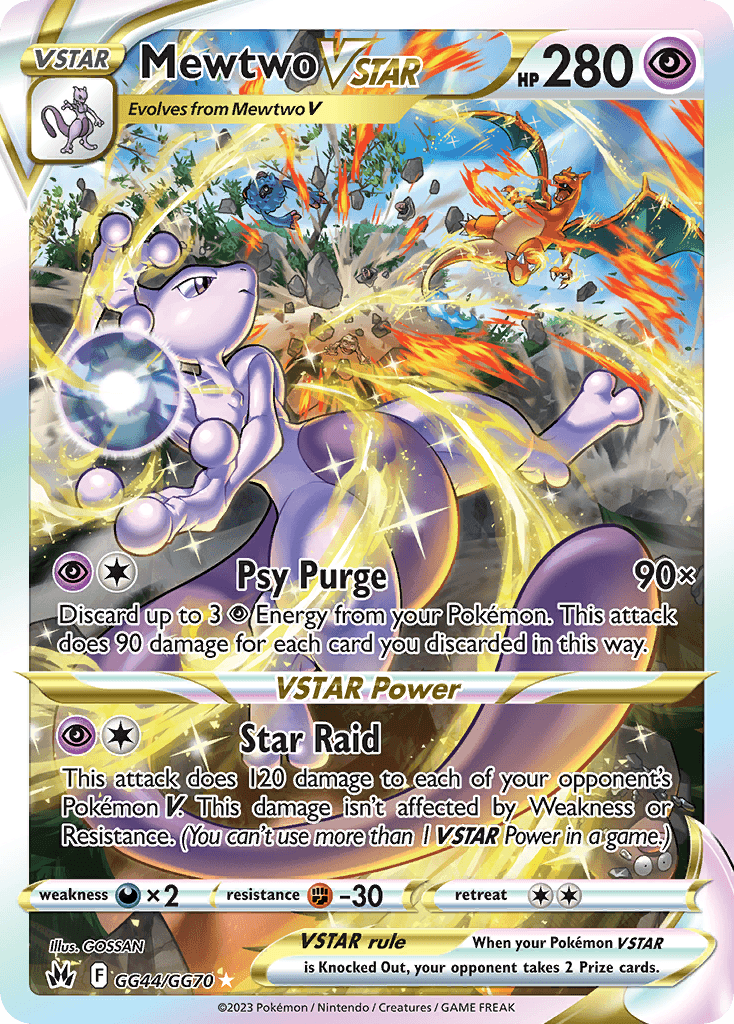 Mewtwo VSTAR Crown Zenith Galarian Gallery
