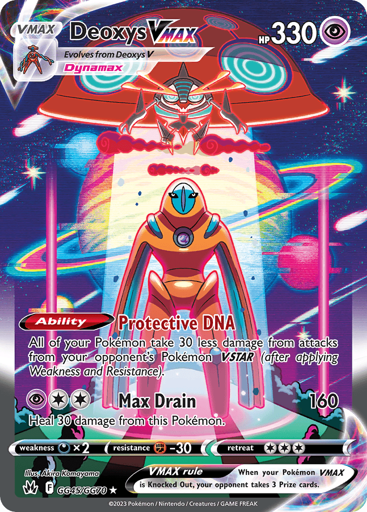 Deoxys VMAX Crown Zenith Galarian Gallery