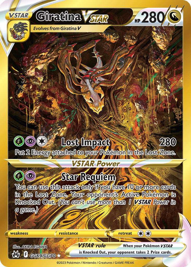Giratina VSTAR Crown Zenith Galarian Gallery