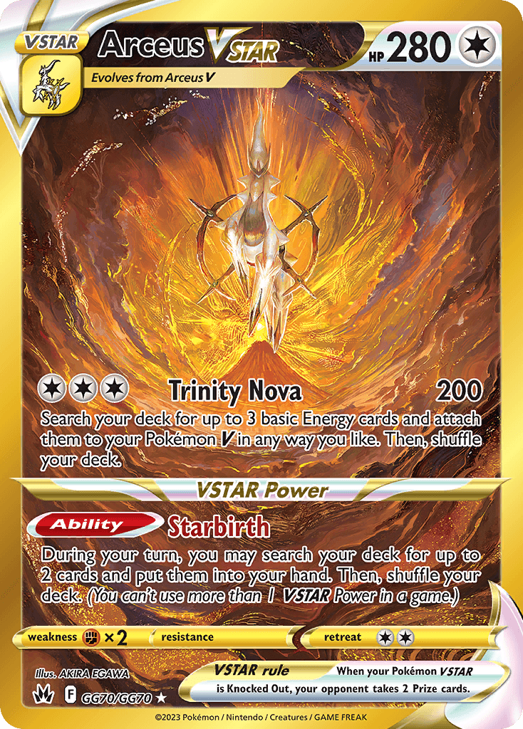 Arceus VSTAR Crown Zenith Galarian Gallery