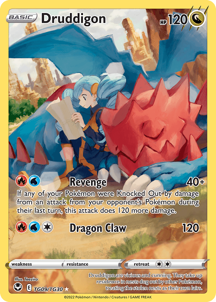 Druddigon Silver Tempest Trainer Gallery