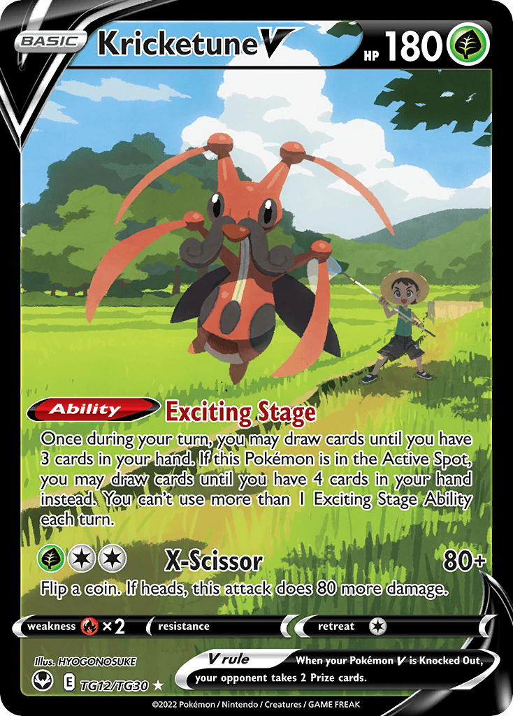 Kricketune V Silver Tempest Trainer Gallery