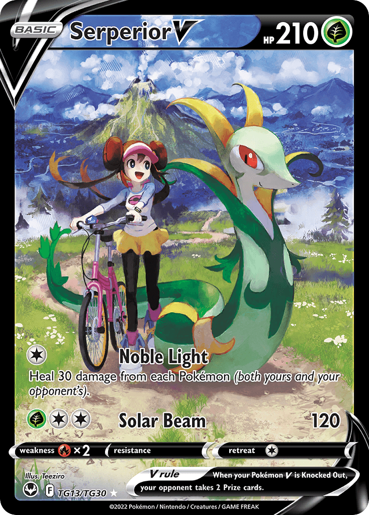 Serperior V Silver Tempest Trainer Gallery