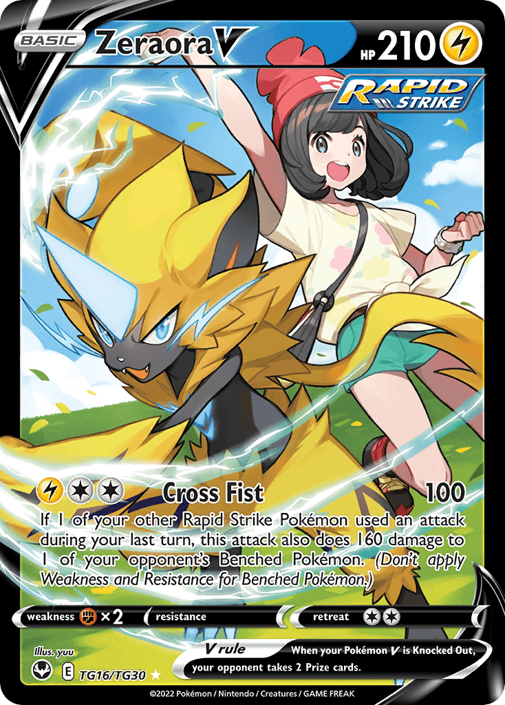 Zeraora V Silver Tempest Trainer Gallery