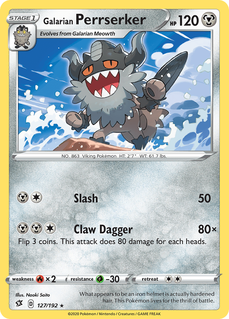 Galarian Perrserker Rebel Clash