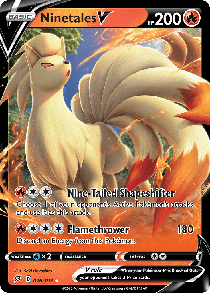 Ninetales V Rebel Clash