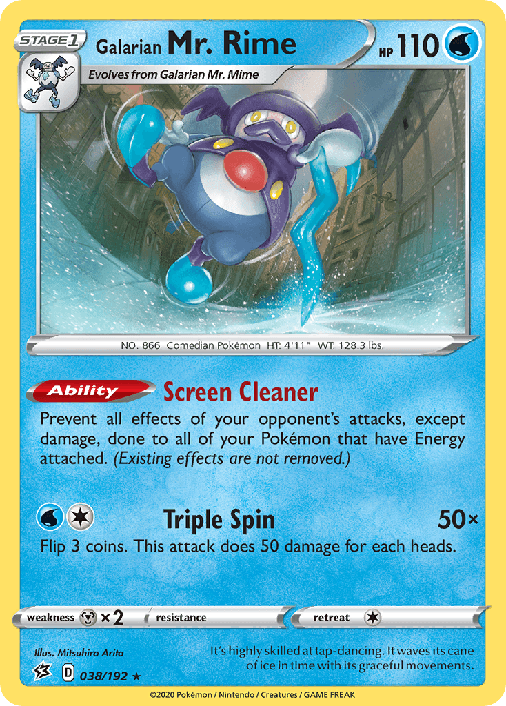 Galarian Mr. Rime Rebel Clash