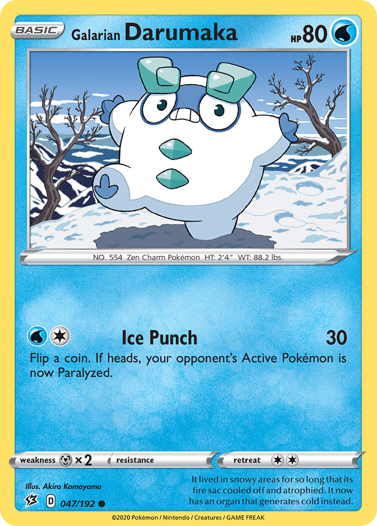 Galarian Darumaka Rebel Clash